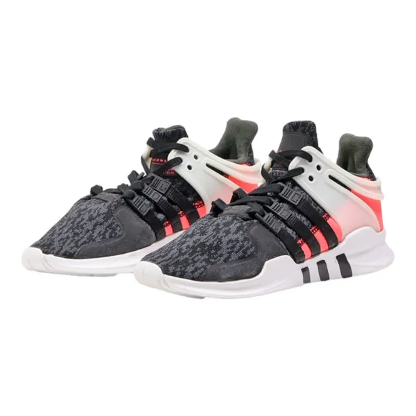 ADIDAS EQT ADV 2017 Sneaker Trainers Black Synthetic Girls UK 4.5