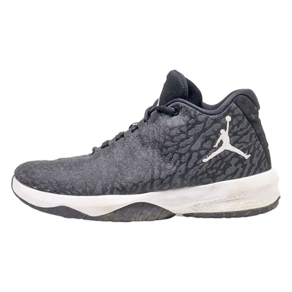 AIR JORDAN High Top Trainers Black Synthetic Mens UK 6