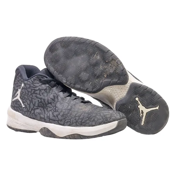 AIR JORDAN High Top Trainers Black Synthetic Mens UK 6