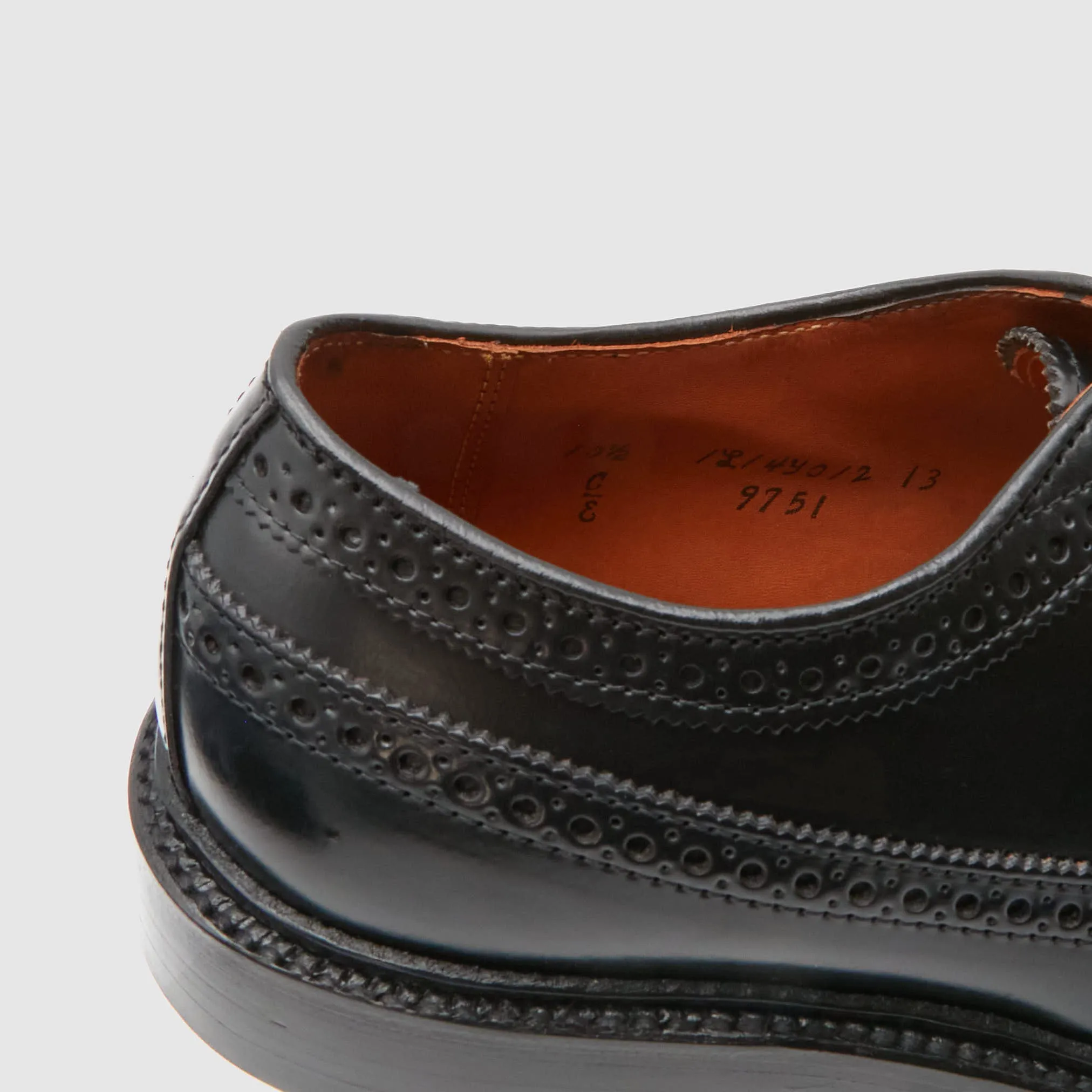 Alden Brogues Long Wingtip Cordovan 9751