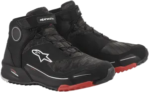 ALPINESTARS CR-X Drystar? Shoes - Black Camo/Red - US 9 26118209939
