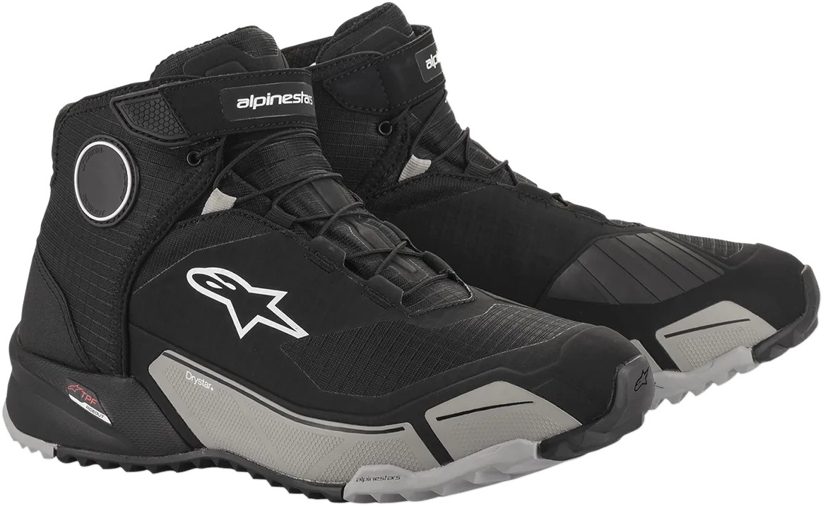ALPINESTARS CR-X Drystar? Shoes - Black/Cool Gray - US 12 261182010512