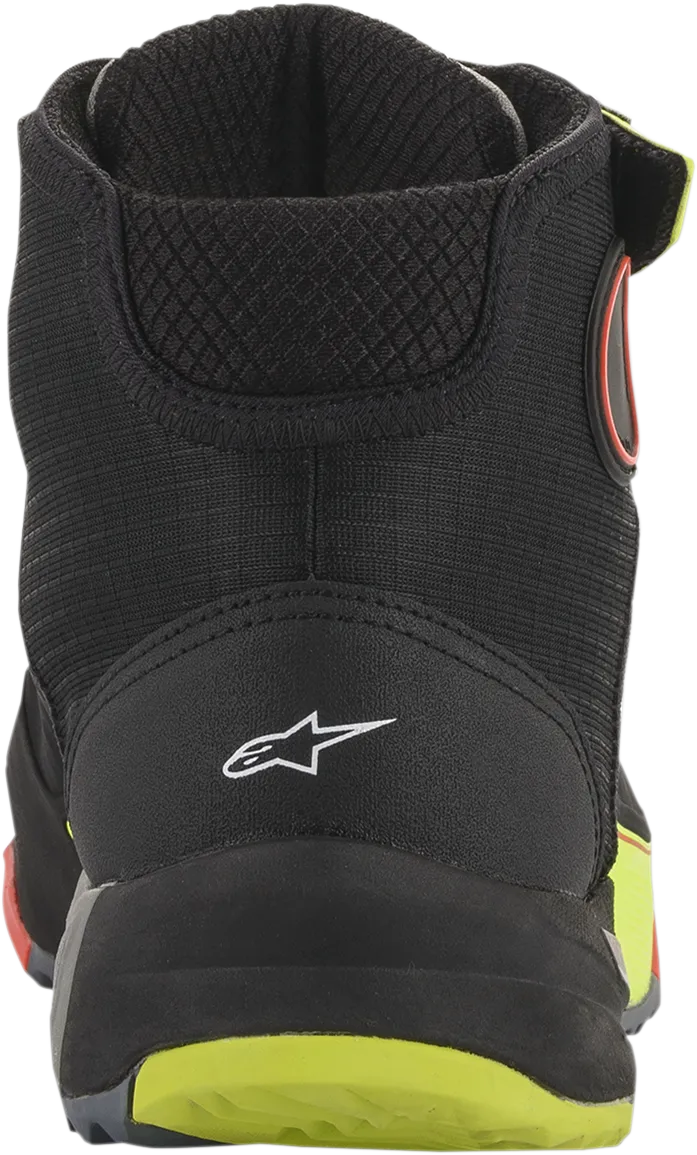 ALPINESTARS CR-X Drystar? Shoes - Black/Red/Yellow Fluorescent - US 10 2611820153810