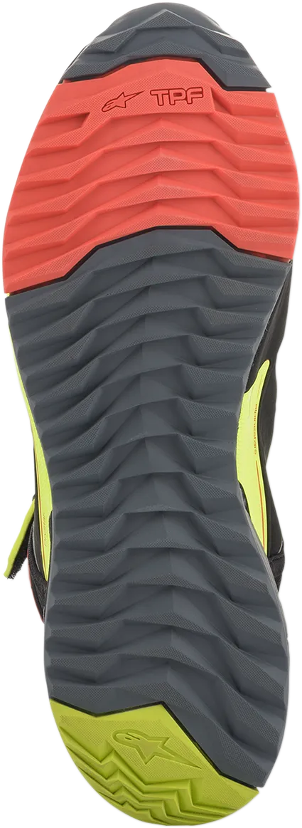 ALPINESTARS CR-X Drystar? Shoes - Black/Red/Yellow Fluorescent - US 12 2611820153812