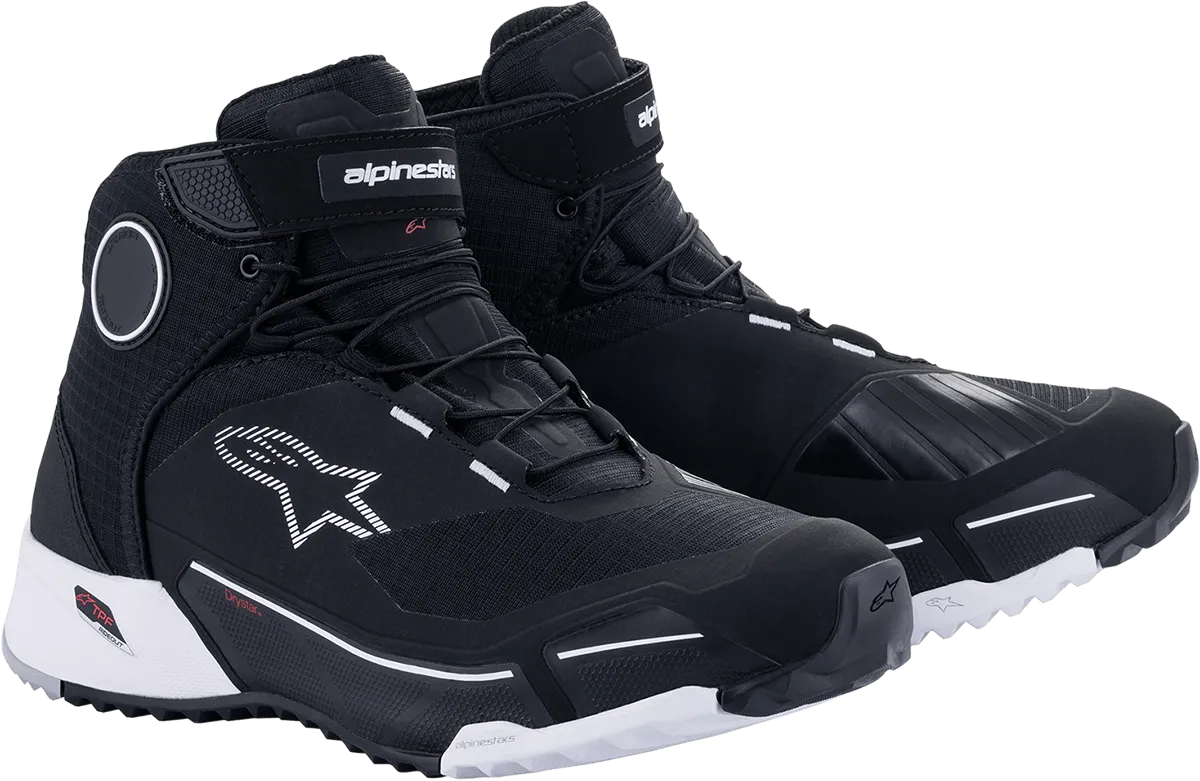 ALPINESTARS CR-X Drystar? Shoes - Black/White - US 10.5 2611820110.5