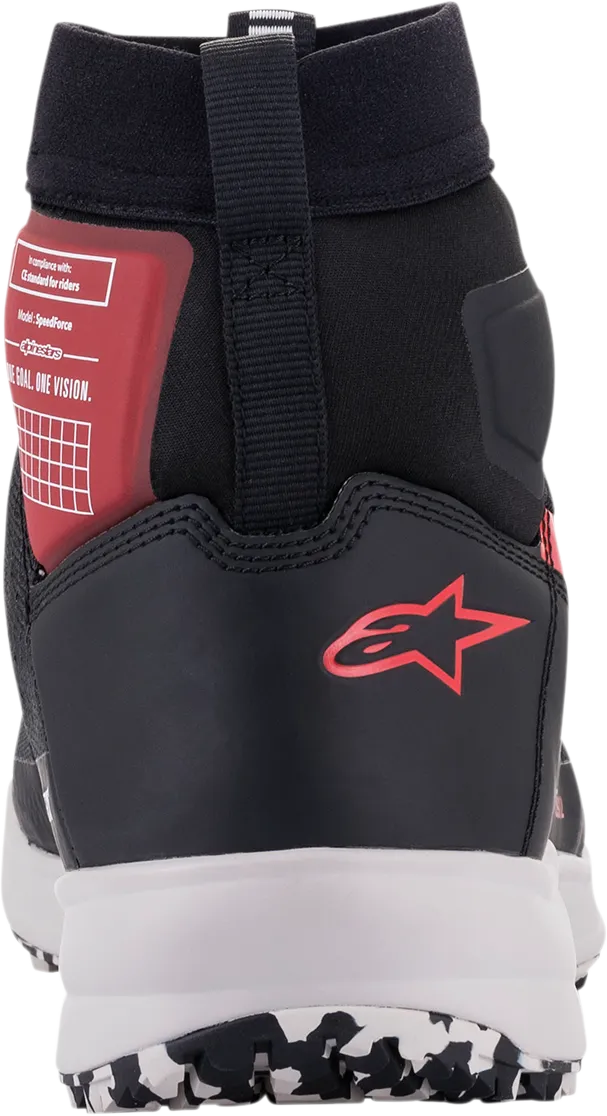 ALPINESTARS Speedforce Shoes - Black/White/Red - US 8.5 2654321-123-8.5