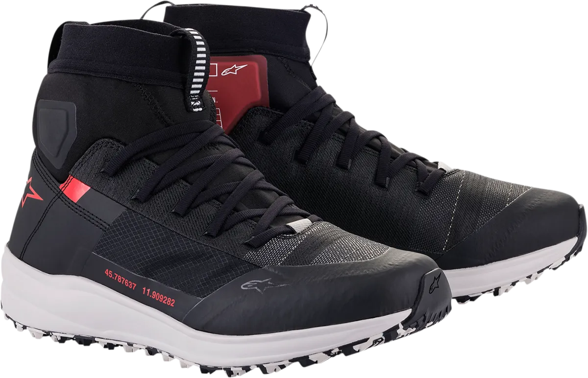 ALPINESTARS Speedforce Shoes - Black/White/Red - US 8.5 2654321-123-8.5
