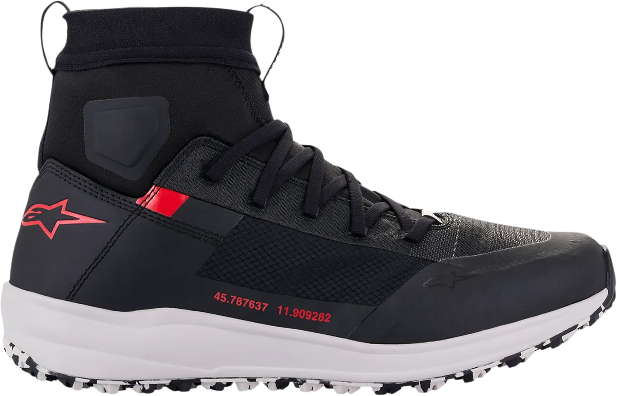 ALPINESTARS Speedforce Shoes - Black/White/Red - US 8.5 2654321-123-8.5