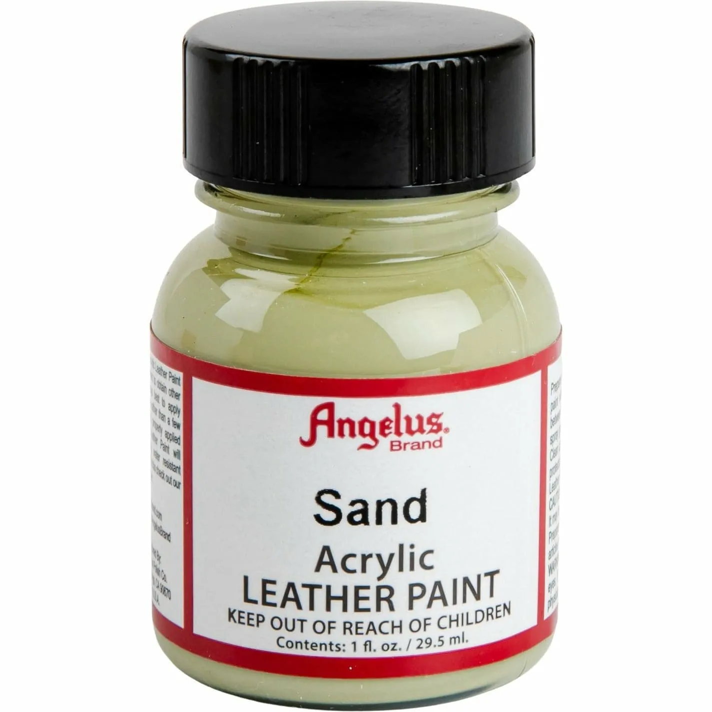 Angelus Acrylic Paint Sand #182 29Ml Use On Leather, Vinyl Or Fabric