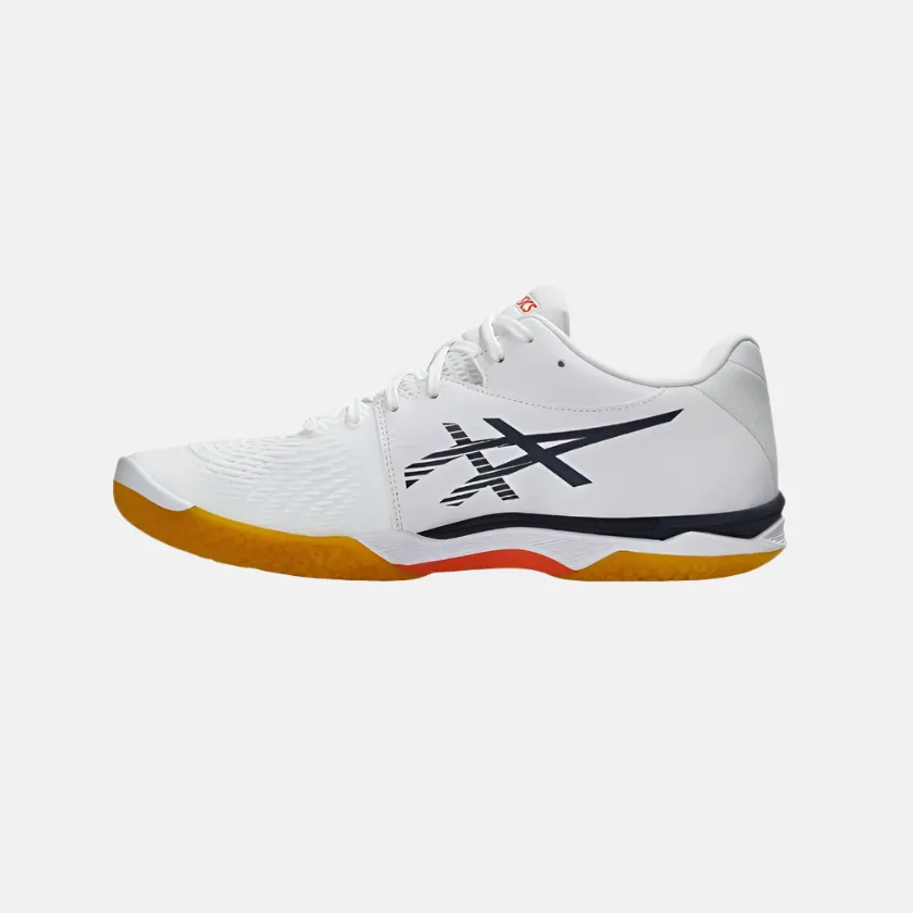 Asics Court Control FF 3 Men's Badminton Shoes -White/Indigo Fog