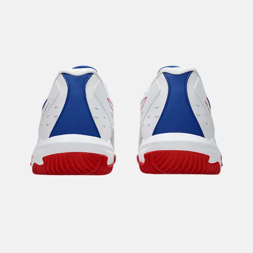 Asics Gel Rocket 11 Men's Badminton Shoes -White/Asics Blue