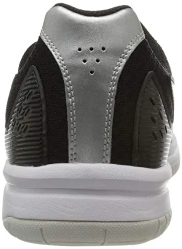 ASICS Men's Upcourt 3 Black/Pure Silver Badminton Shoe-7 Kids UK (1071A019-005)