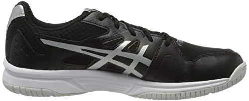 ASICS Men's Upcourt 3 Black/Pure Silver Badminton Shoe-7 Kids UK (1071A019-005)