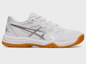 Asics Upcourt 5 GS Junior Indoor Shoes - White/Pure Silver