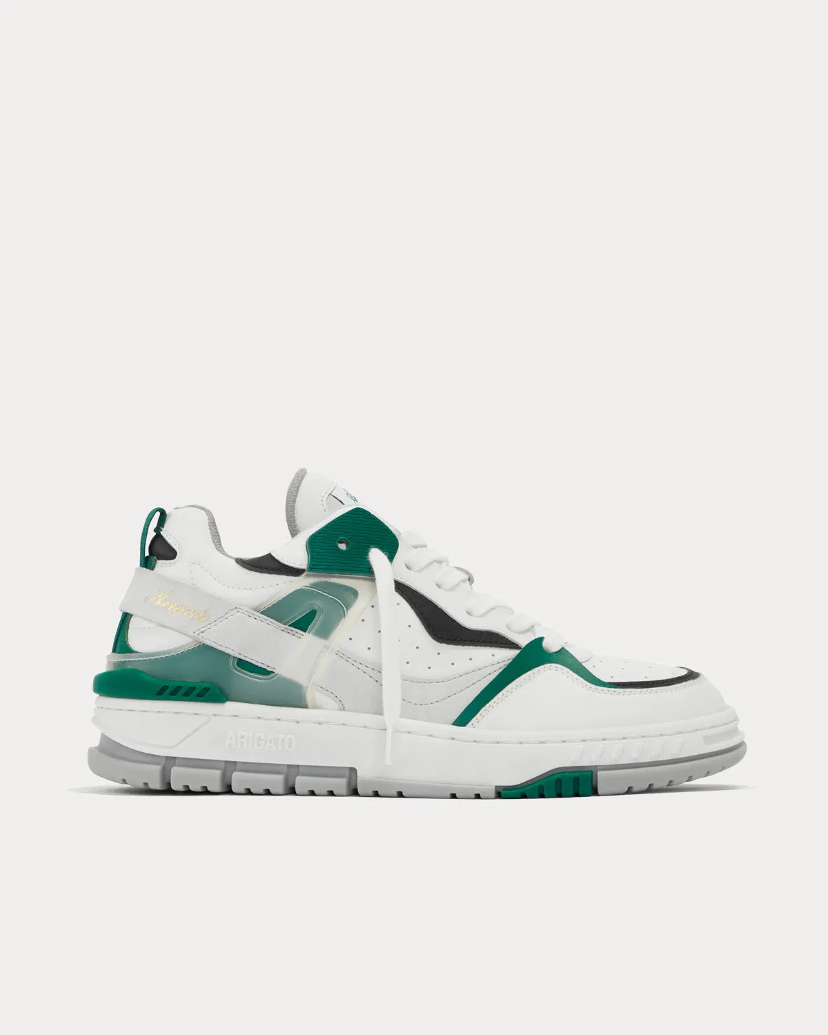 Astro White / Green Low Top Sneakers