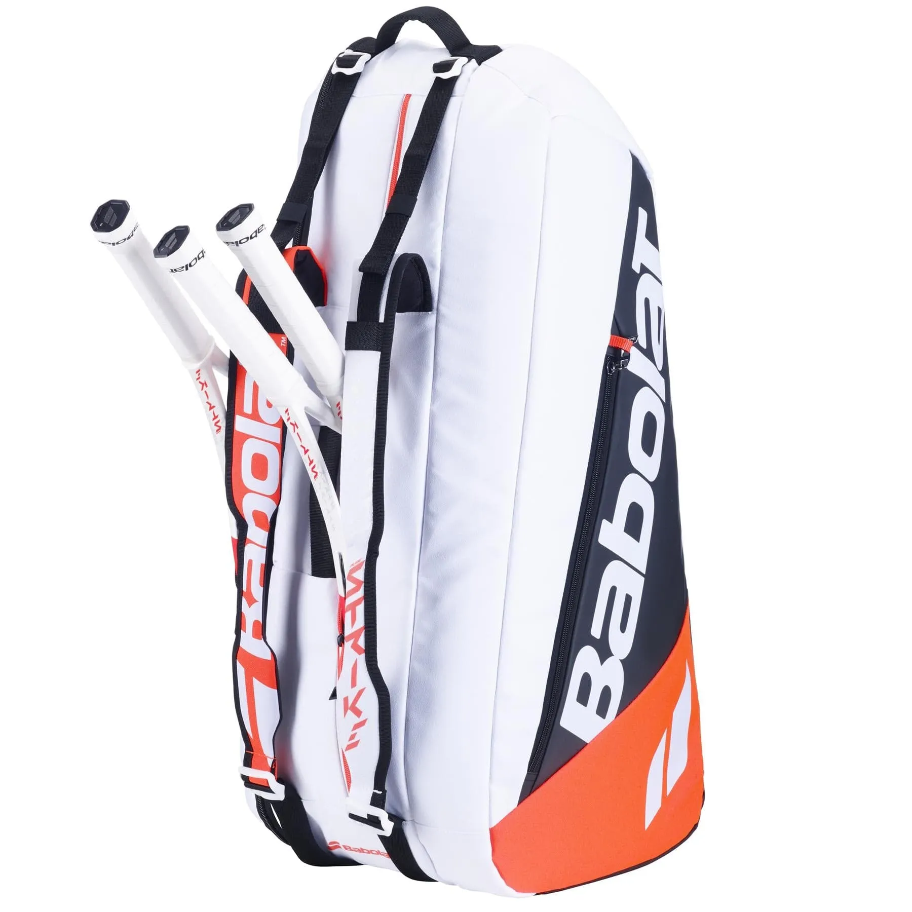 Babolat RH6 Pure Strike 4th Gen 6 Racket Badminton Bag - White / Black / Red