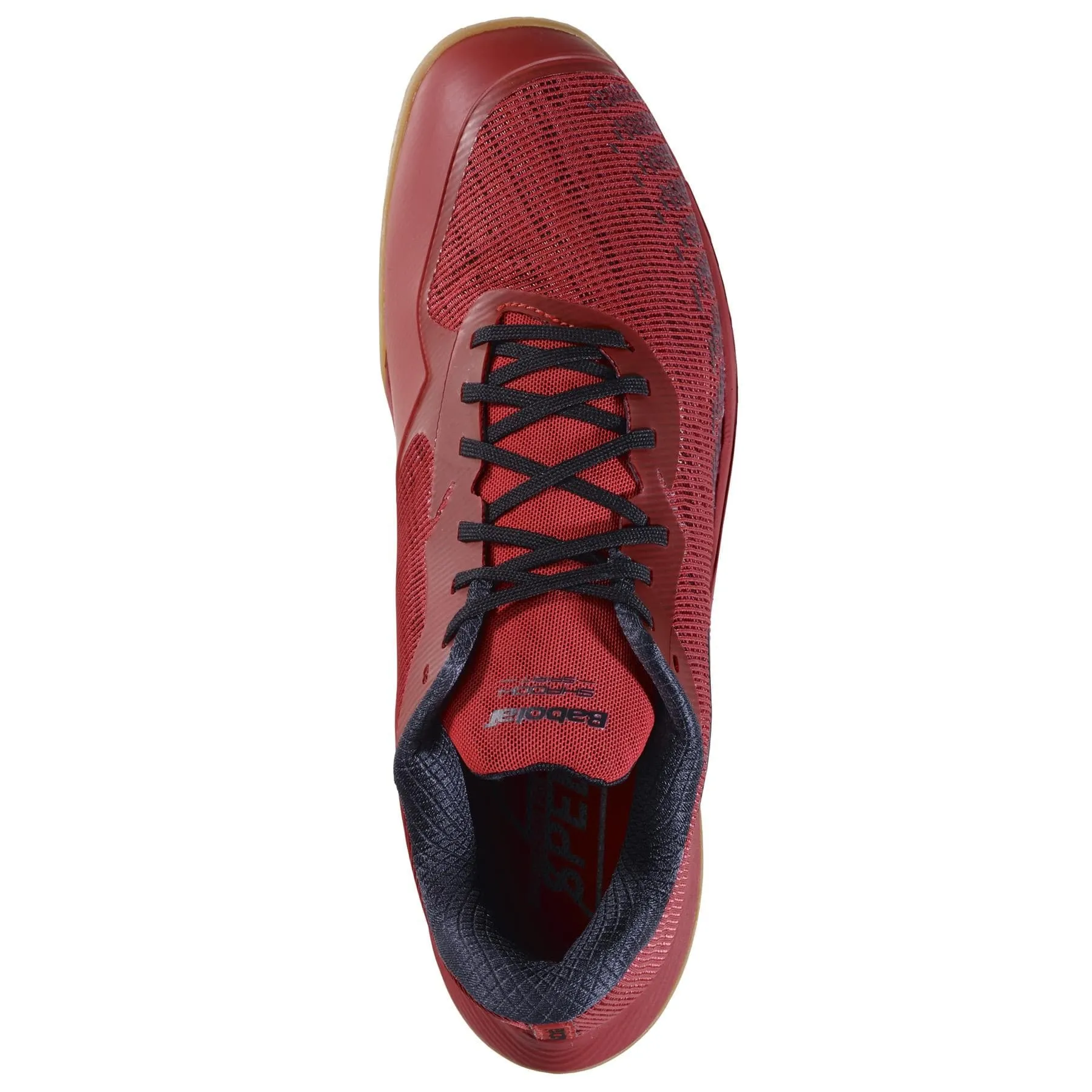 Babolat Shadow Spirit 2 Mens Badminton Shoes - Black / Poppy Red