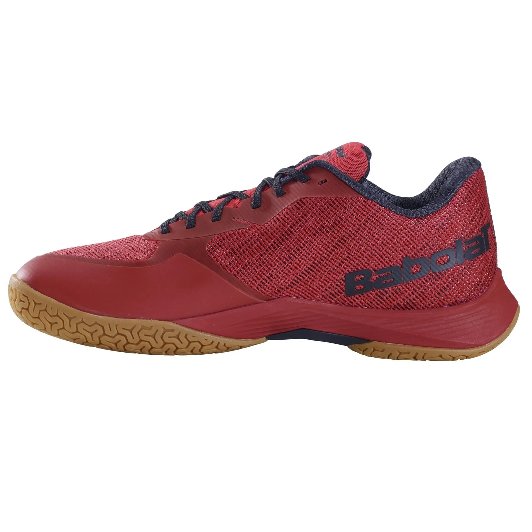 Babolat Shadow Spirit 2 Mens Badminton Shoes - Black / Poppy Red