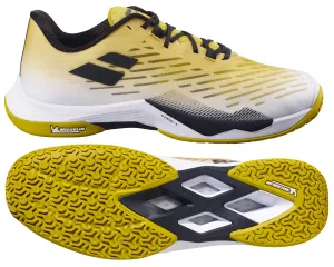 Babolat Shadow Tour 5 Mens Badminton Shoes - White / Gold