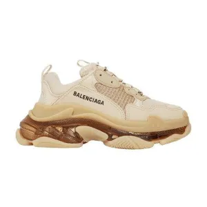 BALENCIAGA TRIPLE S CLEAR SOLE TRAINERS