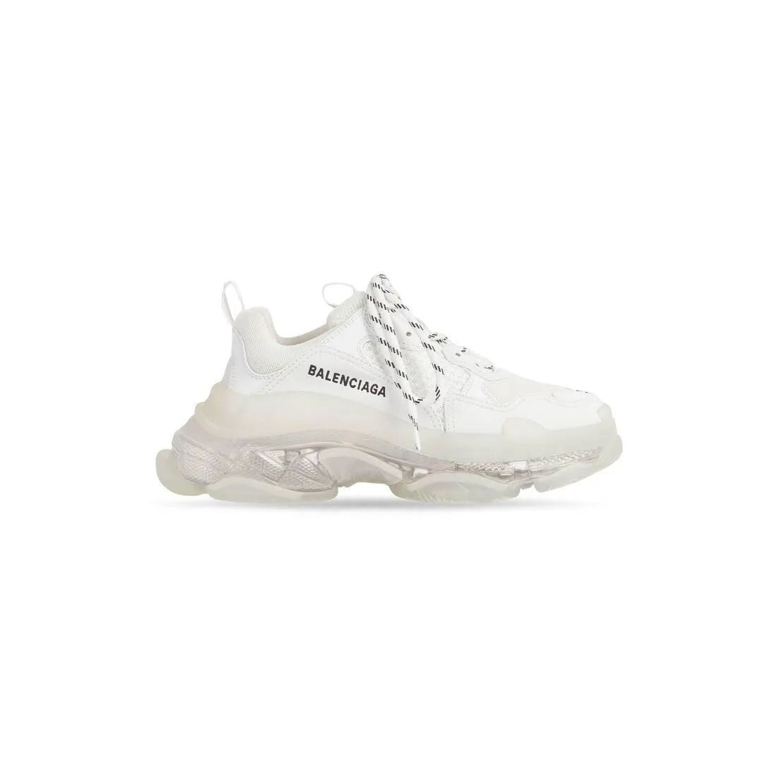 BALENCIAGA TRIPLE S CLEAR SOLE TRAINERS
