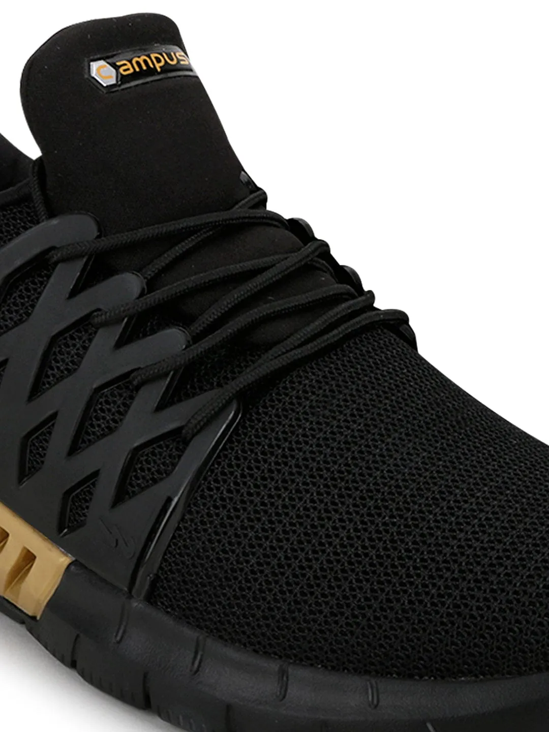 BELGIUM Black Men's Running Shoes