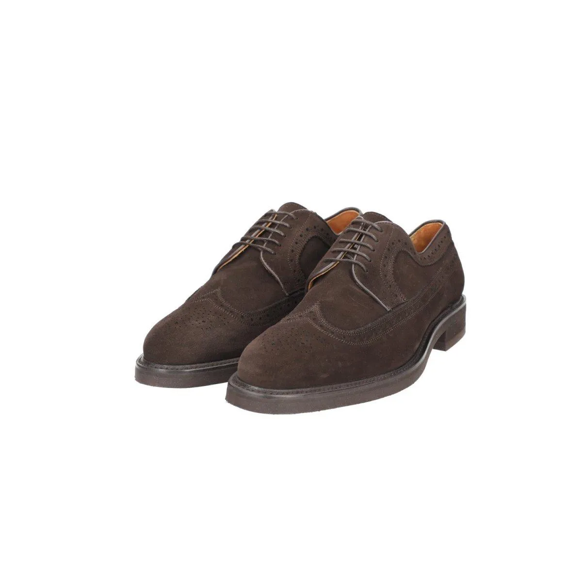 Berwick 1707 Longwing Brogues Formal Lace Ups Leather Brown Colour For Men