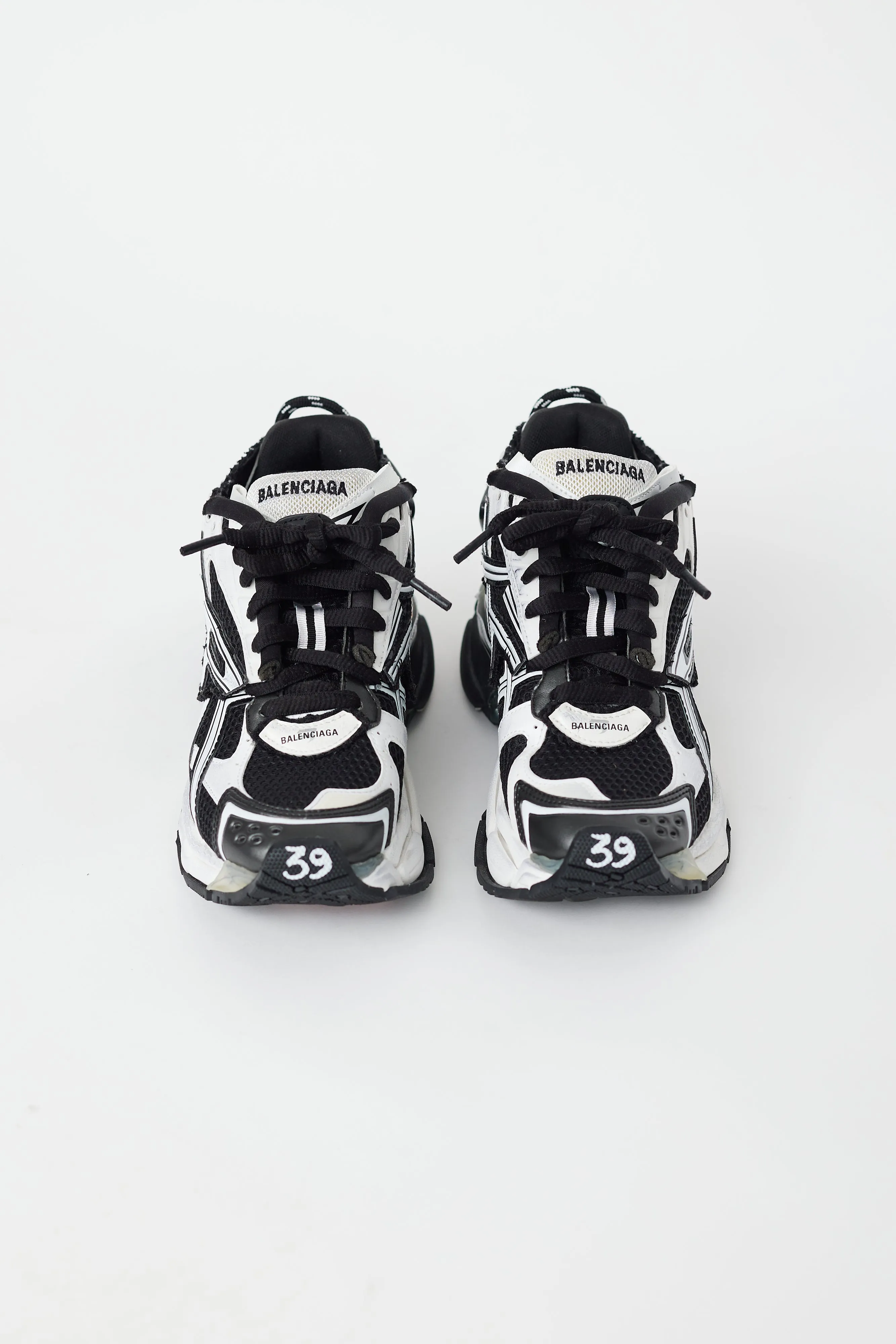 Black & White Runner Sneaker
