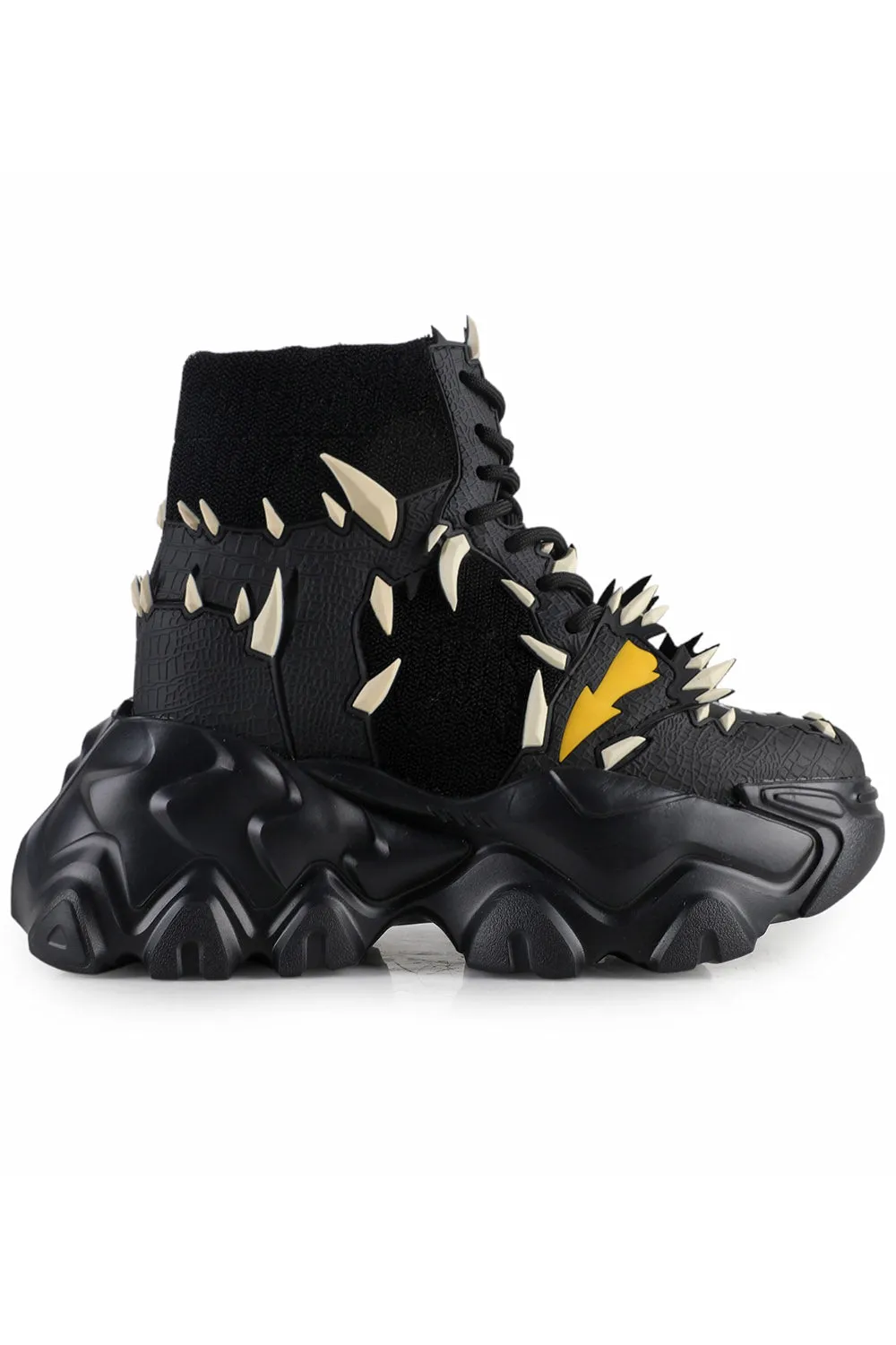 Black Lemon Platform Sneakers