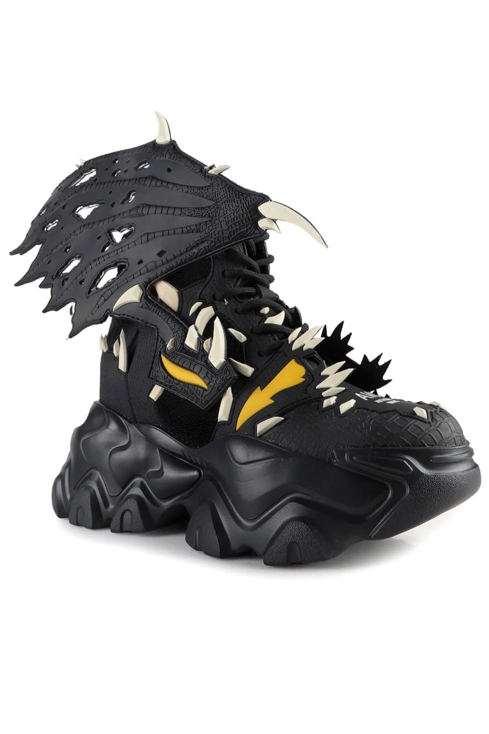 Black Lemon Platform Sneakers