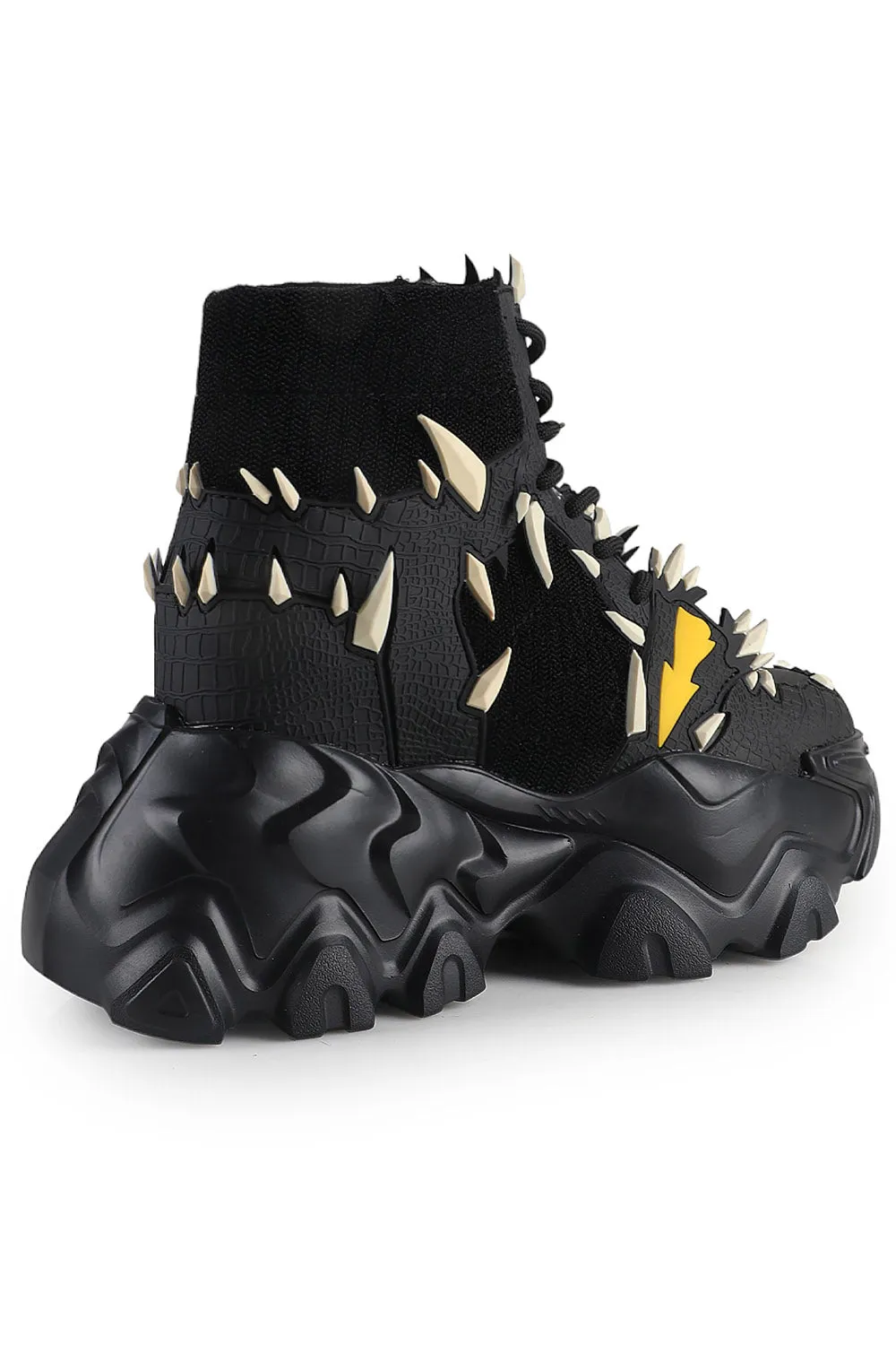Black Lemon Platform Sneakers