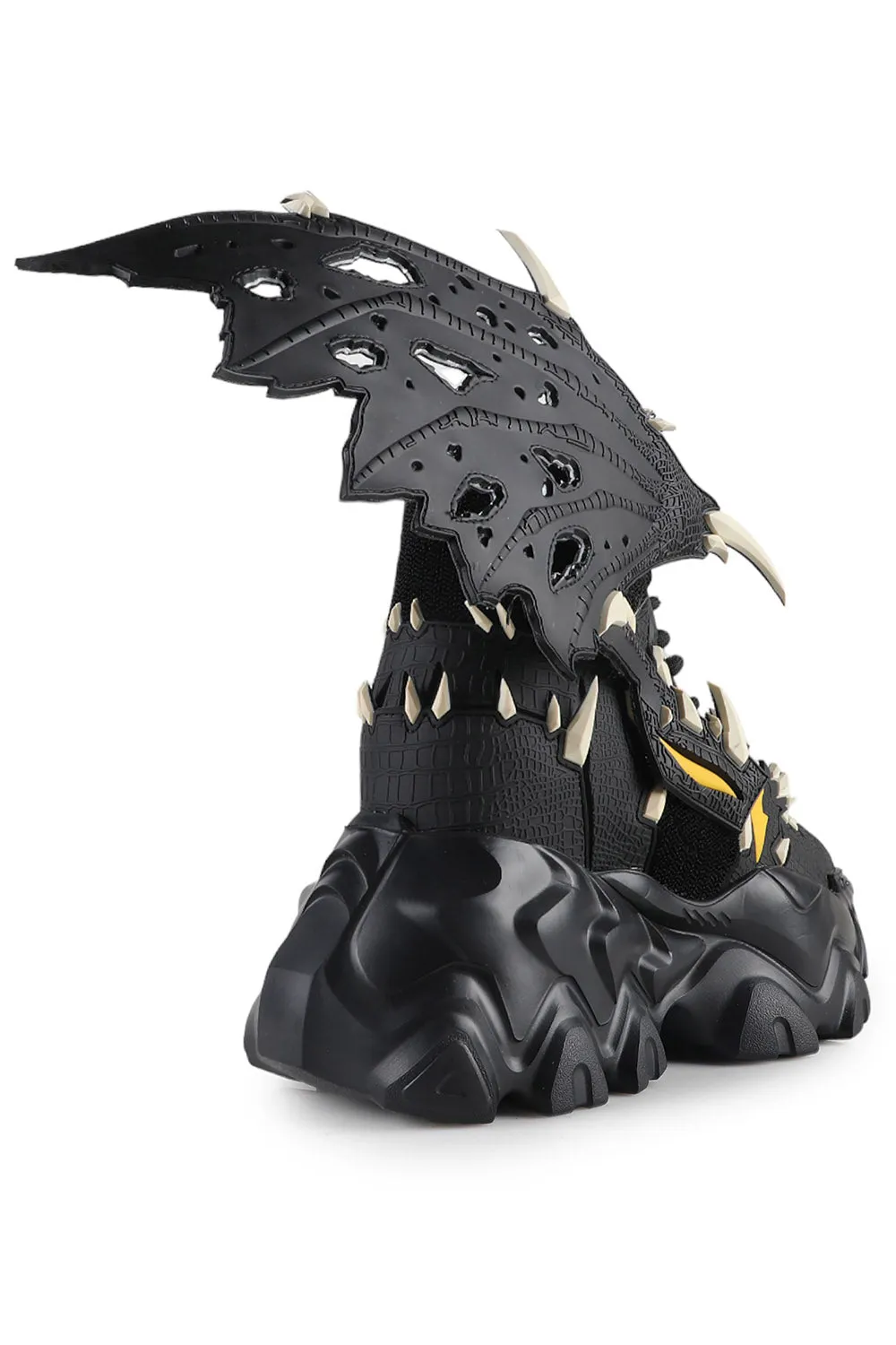 Black Lemon Platform Sneakers