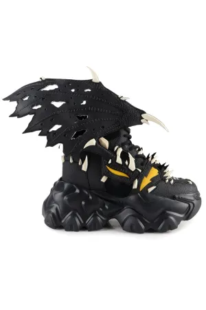 Black Lemon Platform Sneakers