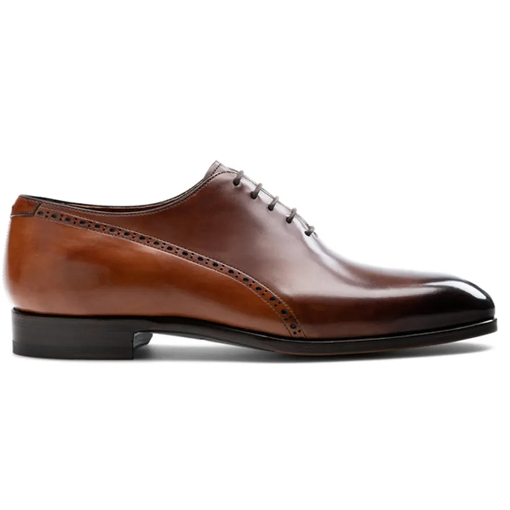 Brown & Tan Leather Darien Brogue Oxfords