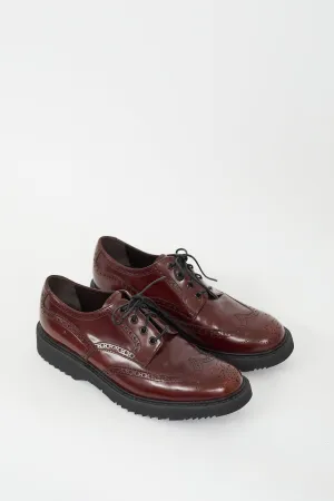 Brown Leather Wingtip Brogue