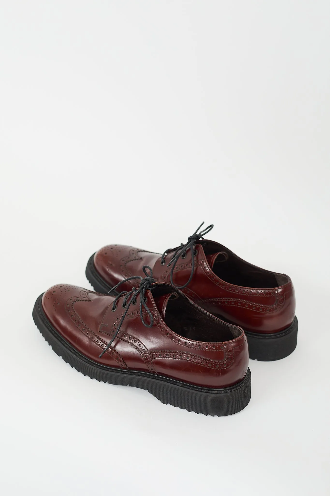 Brown Leather Wingtip Brogue