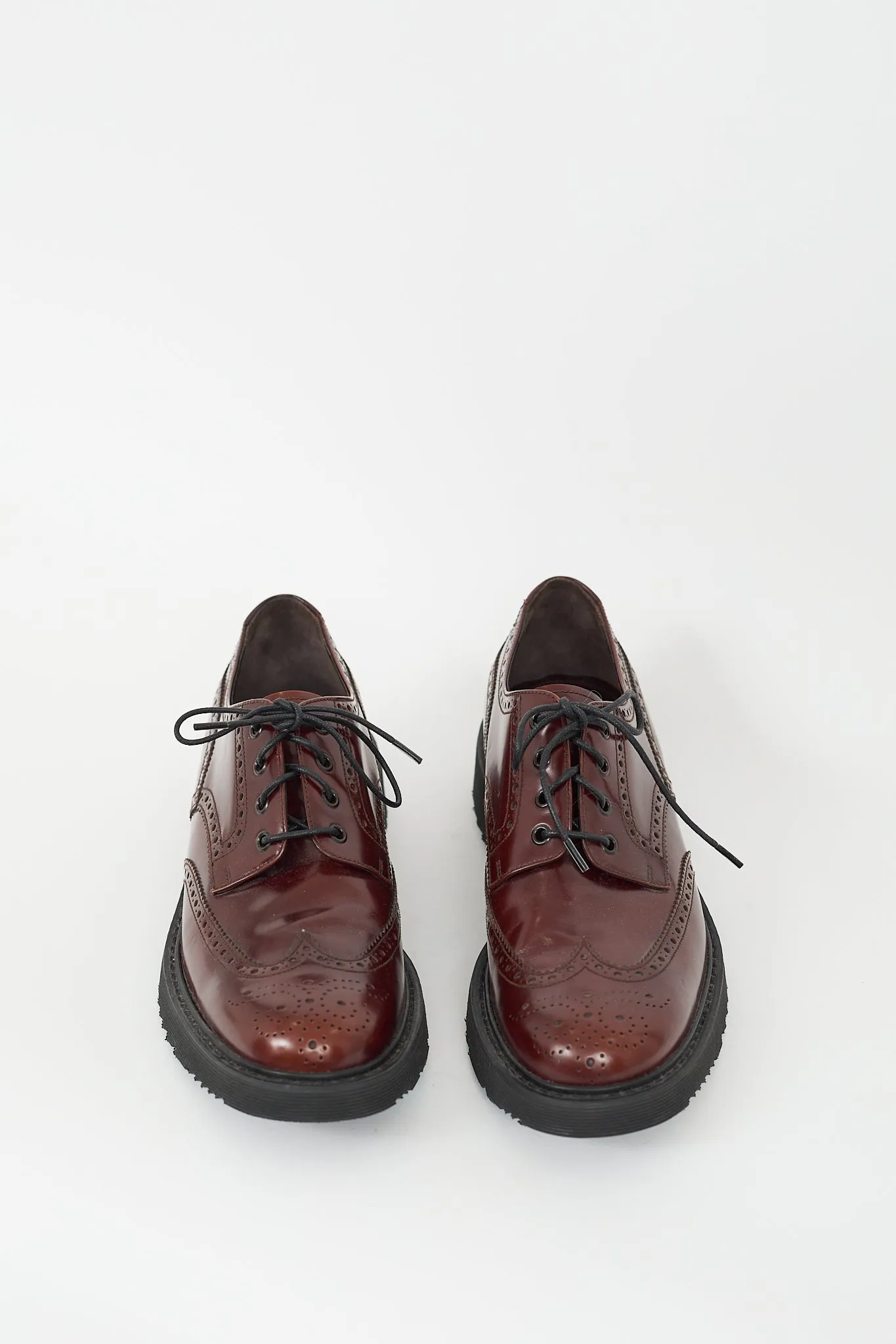 Brown Leather Wingtip Brogue