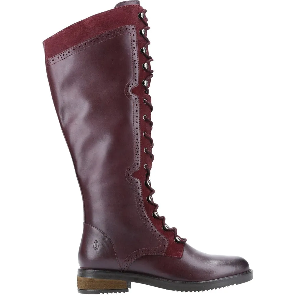 Burgundy Rudy Knee High Boots