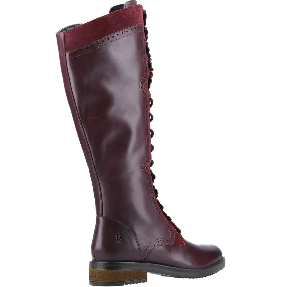 Burgundy Rudy Knee High Boots