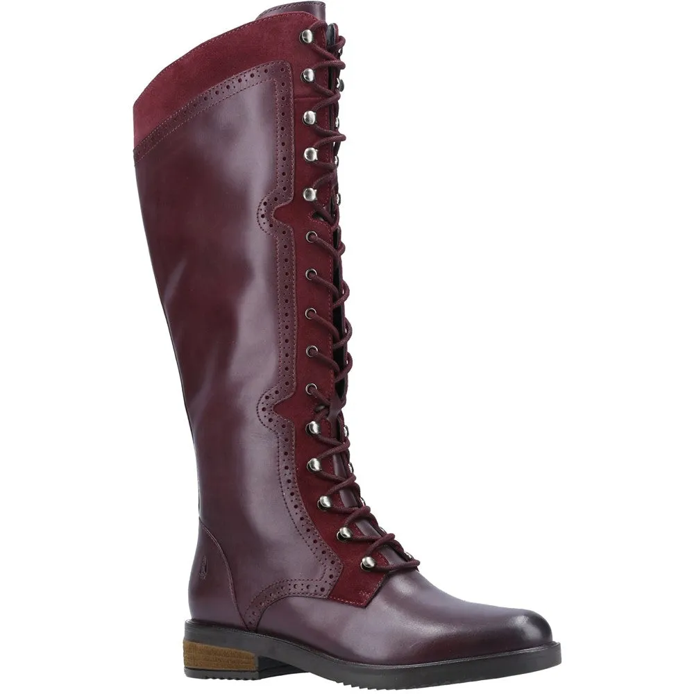 Burgundy Rudy Knee High Boots