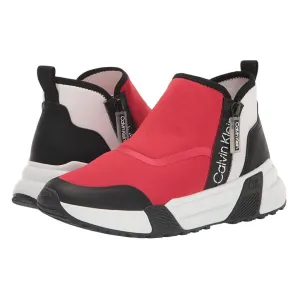 Calvin Klein Paskhal High Top Platform Sneakers Women - RED