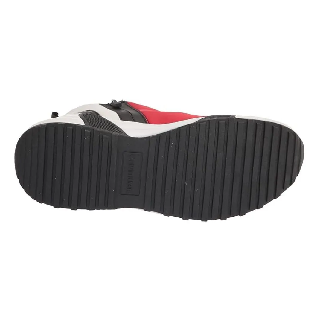 Calvin Klein Paskhal High Top Platform Sneakers Women - RED