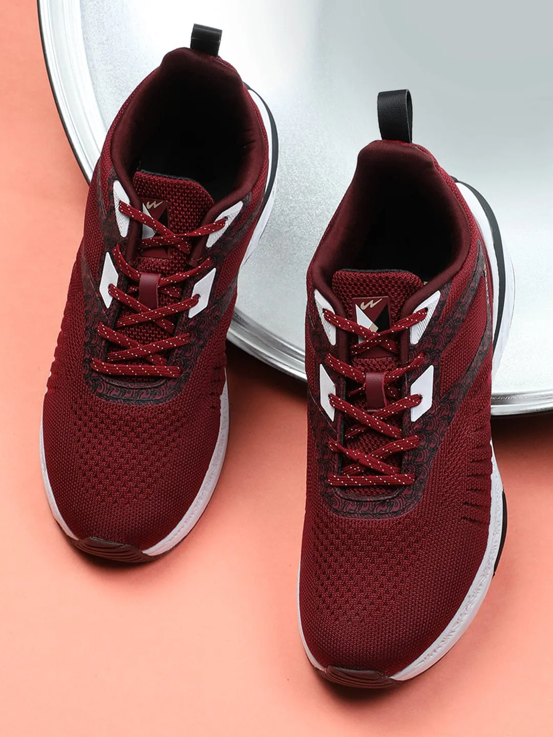 CAMP JEAL Wine Men's Running Shoes