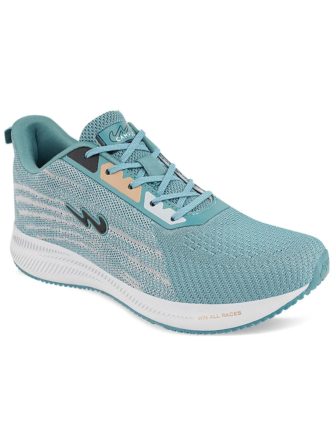 CAMP RONIC Green Men's Running Shoes