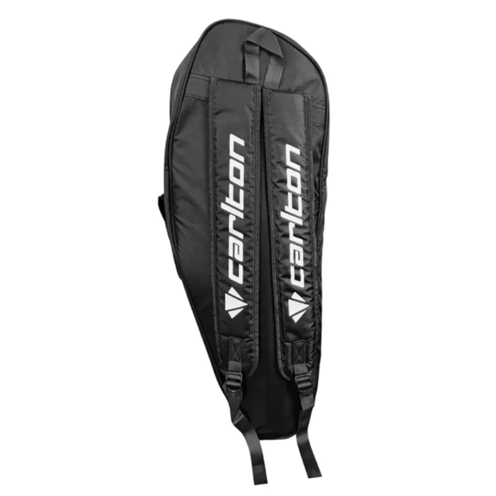 CARLTON Air Edge 1-Compartment Badminton Kit Bag (Black)