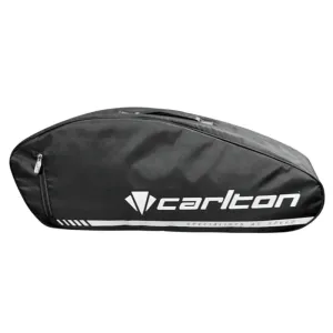 CARLTON Air Edge 1-Compartment Badminton Kit Bag (Black)