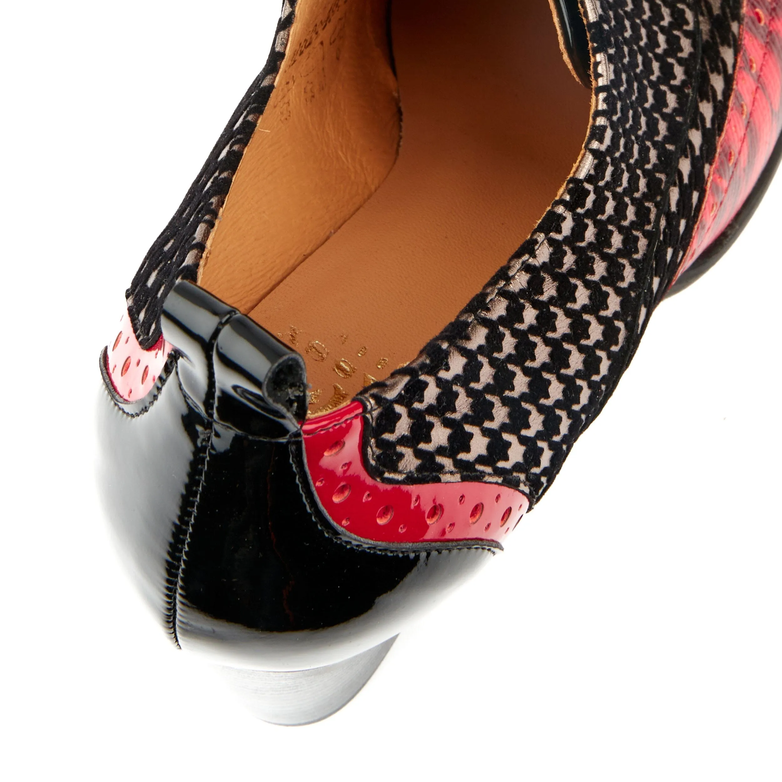 Casino - Red Rose & Houndstooth