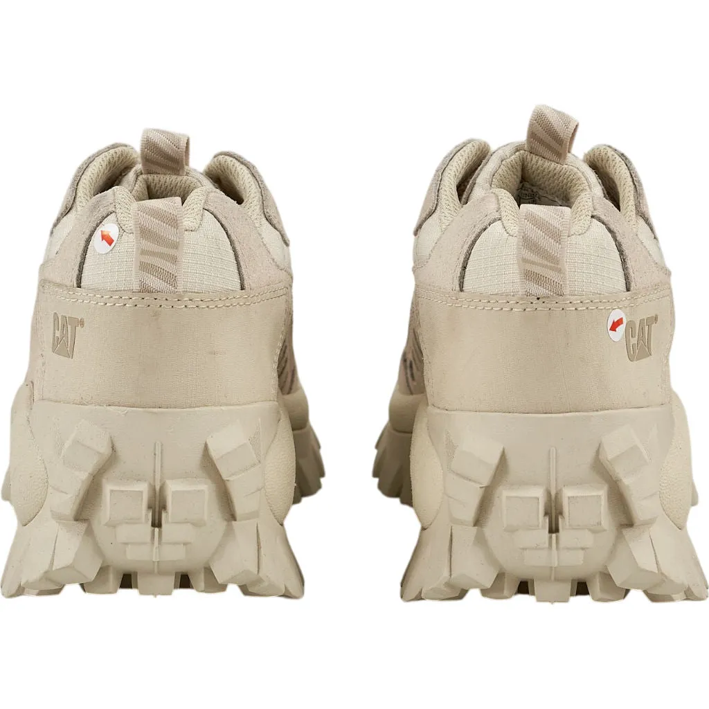 CAT Beige Revive Tech Trainers UK 8