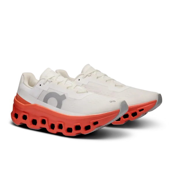Cloudmonster white/flame