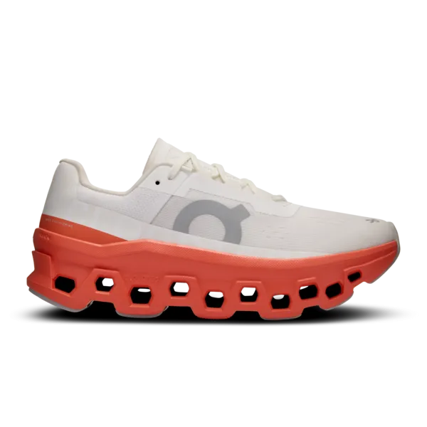 Cloudmonster white/flame